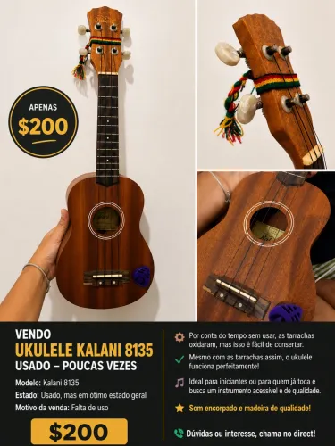 DESAPEGANDO VENDO UKULELE