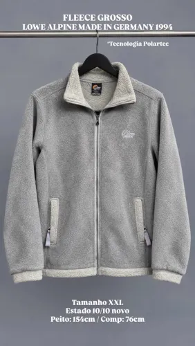 FLEECE GROSSO LOWE ALPINE MADE IN GERMANY 1994