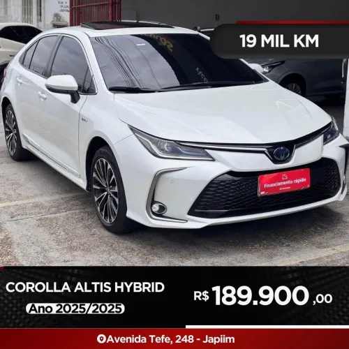 Toyota Corolla Altis Prem. Hybrid 1.8 Flex AUT 2025