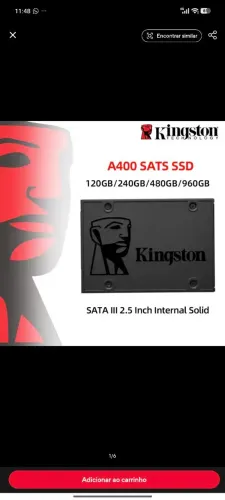 SSD sata 480gb