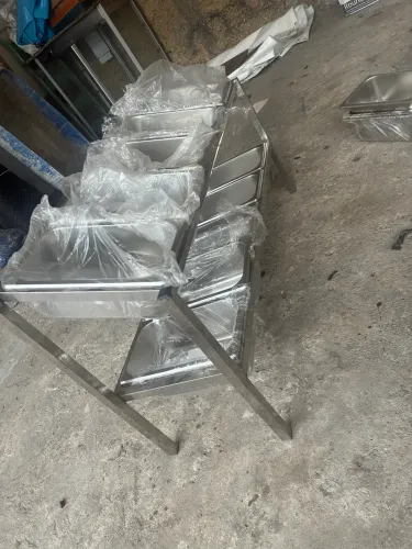 Pizzarola Condimentadora de Mesa em Aço Inox - 10 Cubas 1/4 Duplo