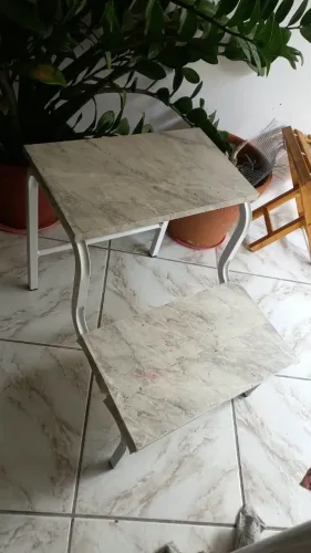 Escada de 2 degraus pra maca