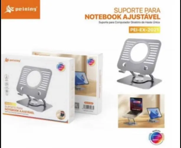 ? Suporte ajustável Notebook Macbook Peining 360° aluminium prêmio