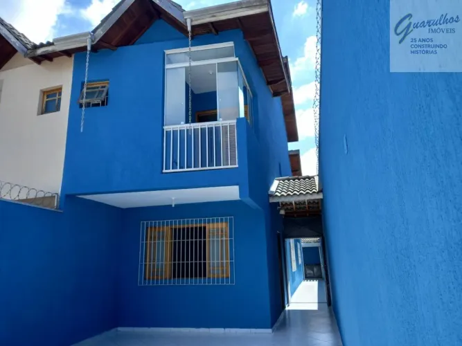 Sobrado com 3 dormitórios à venda por R$ 750.000,00 - Vila Flórida - Guarulhos/SP