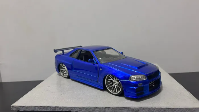 Skyline r34 1/24 Jada velozes
