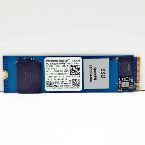SSD 512GB NVMe M.2 2280 WDC PC SN530 SDBPNPZ-512G-1006
