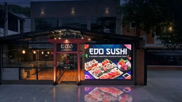 Painel de led 2X2 LINH P6 para ambiente interno. Otimo para vitrines de loja Propaganda