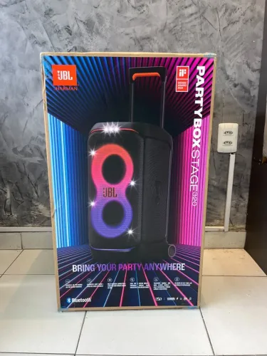 Caixa JBL party box stage 320 