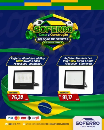 Refletor de led
