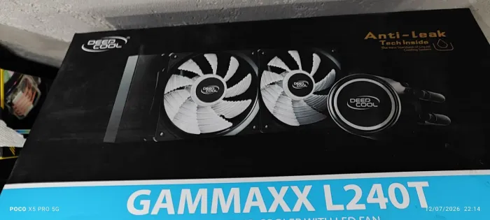 Water Cooler Anti-leak Gammaxx 240mm Intel E Amd Pc Usado Sorocaba