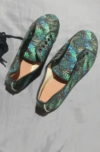 Sapato Feminino Estampado Tam 40 Nunca Usado