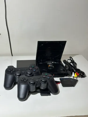 PlayStation 2 Slim ? Completo e Revisado