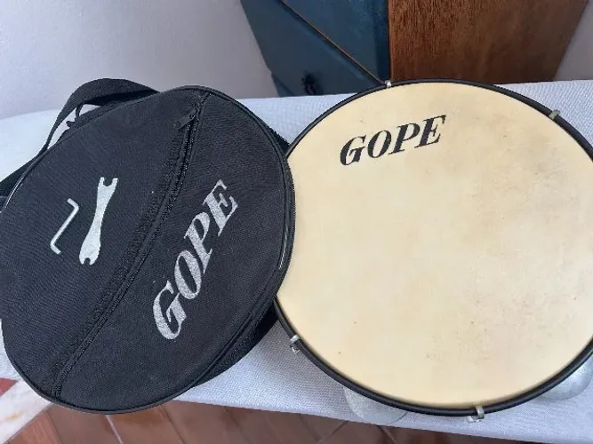 Pandeiro Gope 10 Pol Madeira Profissional