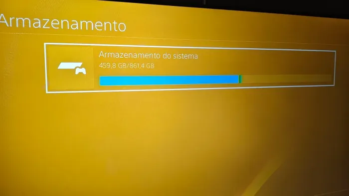 PS4 Slim 1 TB com 2 controles
