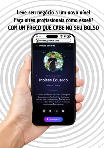 Criação de sites ou sistemas complexos