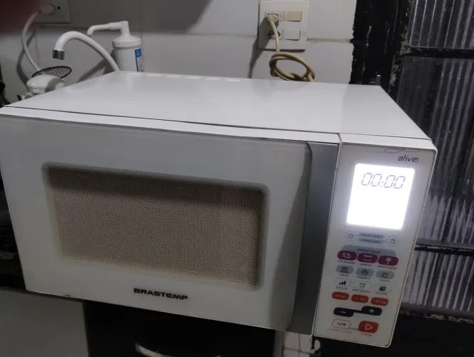Microondas Brastemp grill 