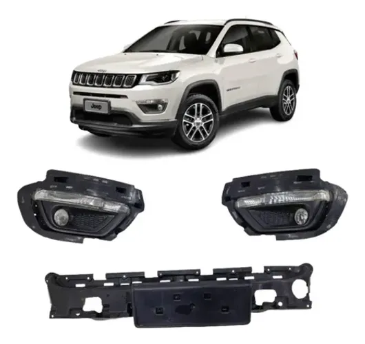 Kit Milha Jeep Compass 2018 A 2022 Original 26477 Preto