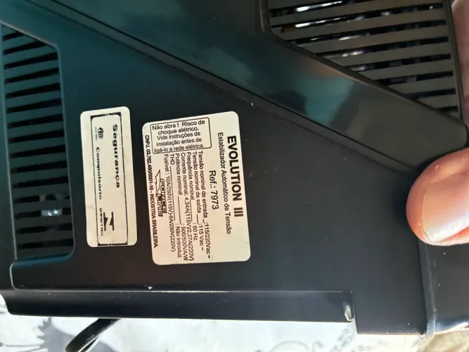 Estabilizador evolution III - funcionando perfeito