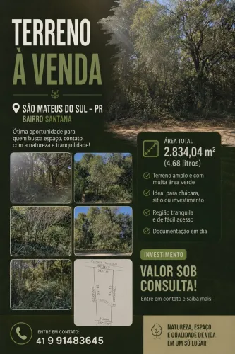 Terreno em São Mateus do Sul