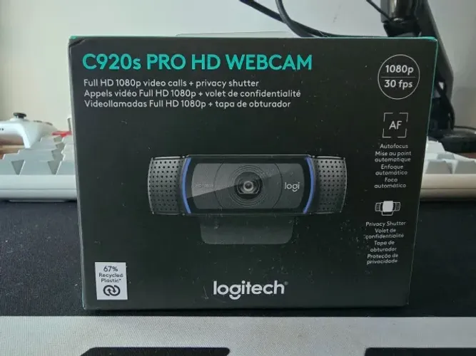 Webcam Full HD Logitech C920s Pro