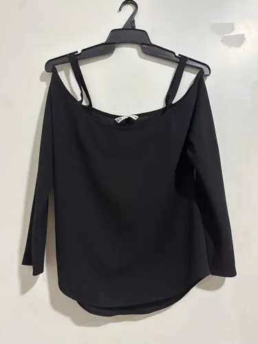 Blusa Zara social - preta