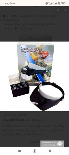 Lupa de Pala Light Head