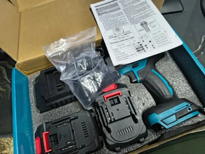 Chave De Impacto Elétrica Sem Fio 48v Com Motor Brushless