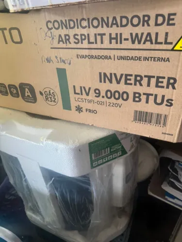 Central de Ar INVERTER 9000 BTUS