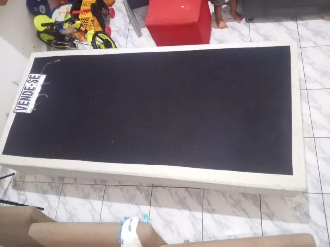 Base cama box de solteiro