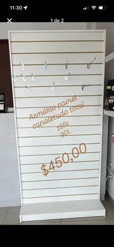 Armário canaletado 
