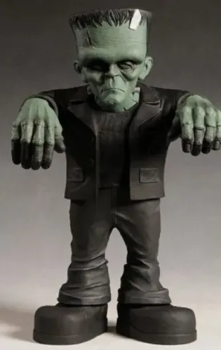 Boneco MEZCO Frankenstein Monster 46cm 18 polegadas estátua grande
