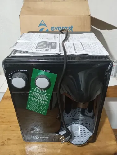 Purificador De Água Everest Star Preto troco por Ps4