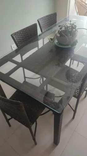 Mesa 6 lugares - Fibra sintética