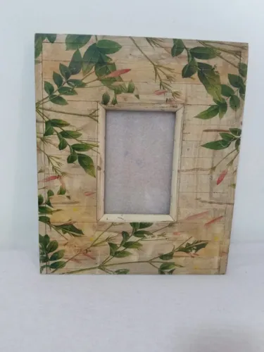 Porta-Retrato Grande em Madeira Zara Home Importado Original com etiqueta