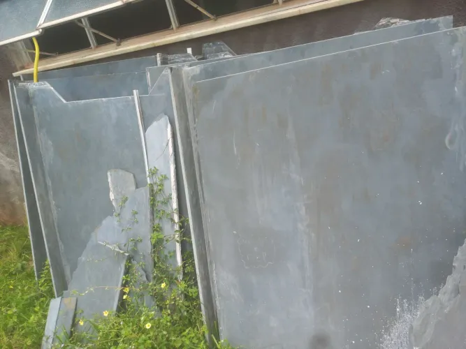 Pedras de Ardósia 1.80 X 1.30. Matéria prima rara, aproveite!!!