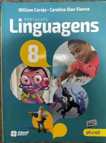 Livro Português Linguagens - 8 ano - editora Atual