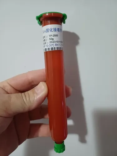Cola UV para celulares e placas eletrônicas 