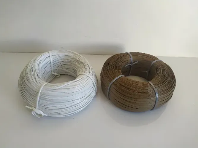Fita Meia Cana Junco Sintético 6 Mm 500 Metros Artesanato