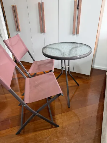 Conjunto para varanda
