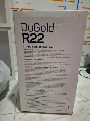 Gás R22 lacrado 