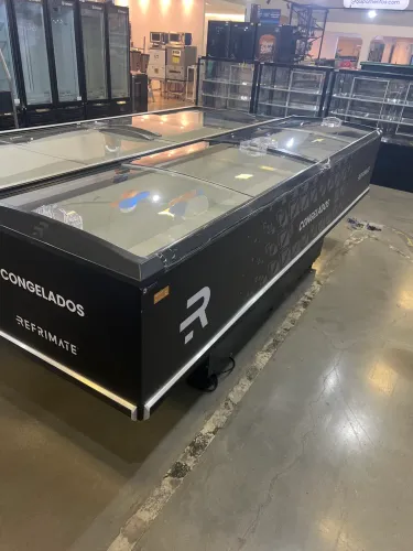 Ilha para congelados 3m - Refrimate - Pronta entrega