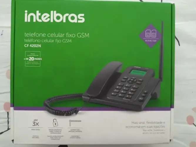 Telefone Celular Fixo GSM - CF4202N - Intelbras