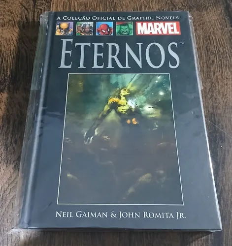 HQ Eternos (Neil Gaiman / Salvat / Marvel) SEMINOVA 