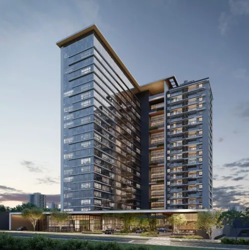 Complexo Multiuso Raul Fulgencio, 2 sala Comercial com metragem 76 m2 área útil, 2 vagas d