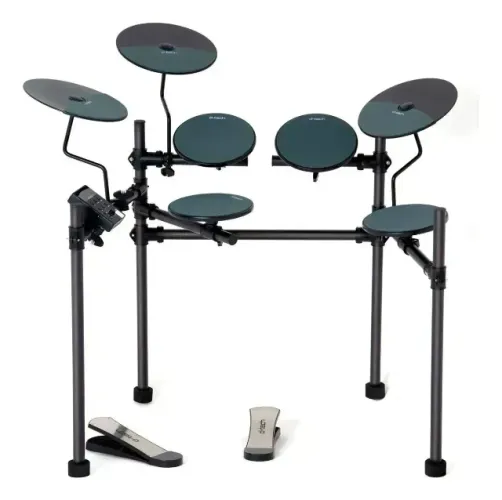 Bateria Digital D-tech Pulse Para Estudos E Iniciantes Bk