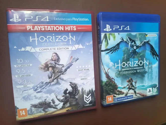 Horizon Zero Dawn e Forbidden West PS4