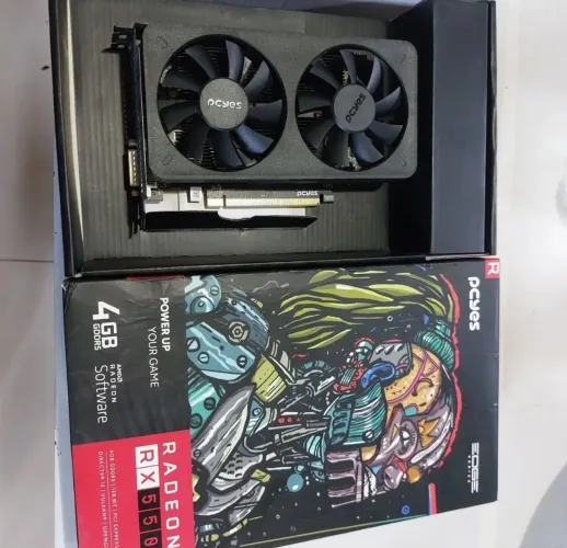 Placa de vídeo pcyes rx 550 4gb