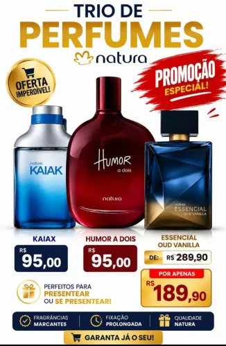 Perfumes Masculinos Natura