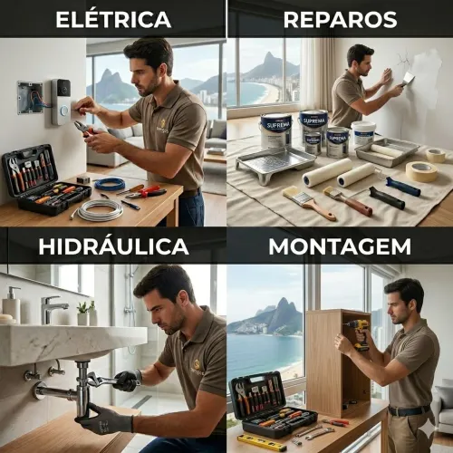 Marido de Aluguel Profissional: Pintura Elétrica, Hidráulica Reparos Manutenção Faz Tudo