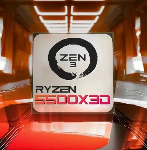 Processador Am4 Ryzen 5 5500X3D (novo e lacrado)